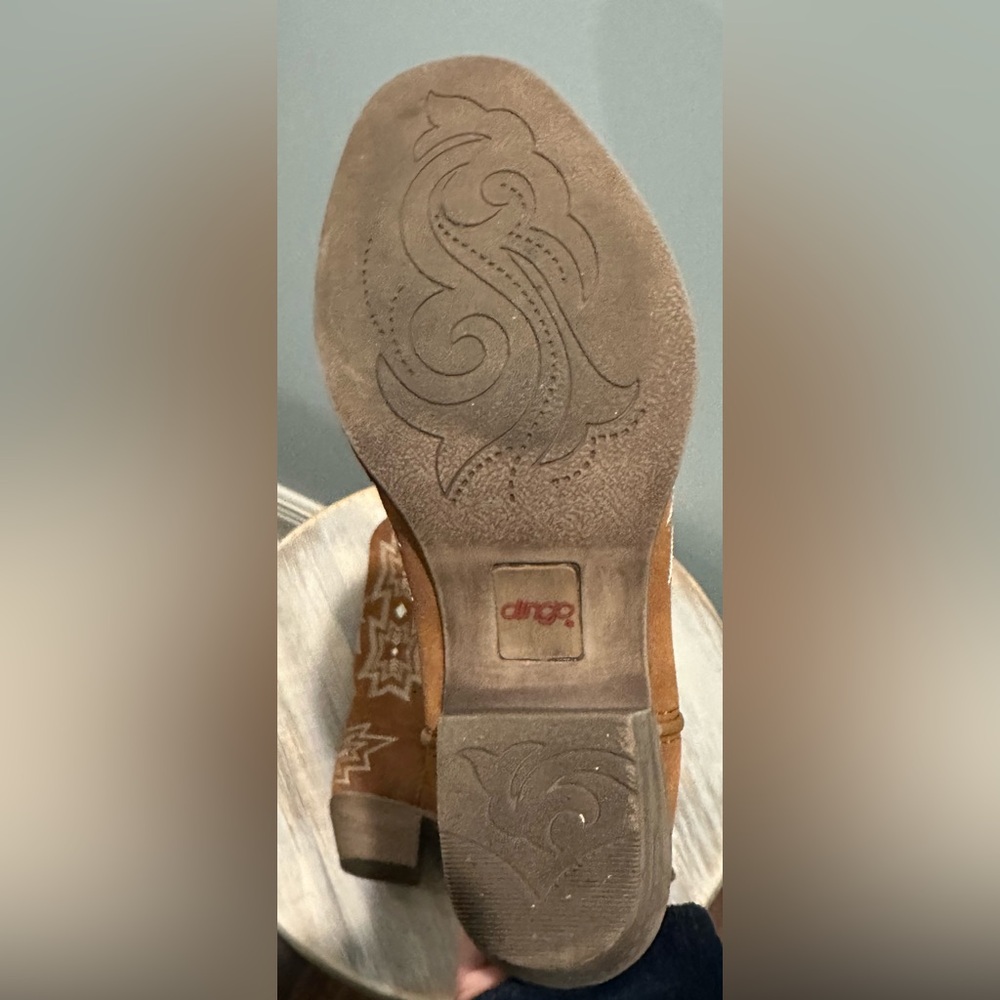 Dingo by Dan Post Rosalin Embroidered Western Boots like new condition S… - Picture 14 of 15
